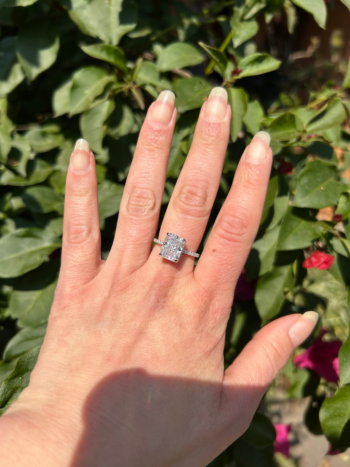 Anillo Emeral Circonias Cúbicas Natural en Plata 925 by Amour