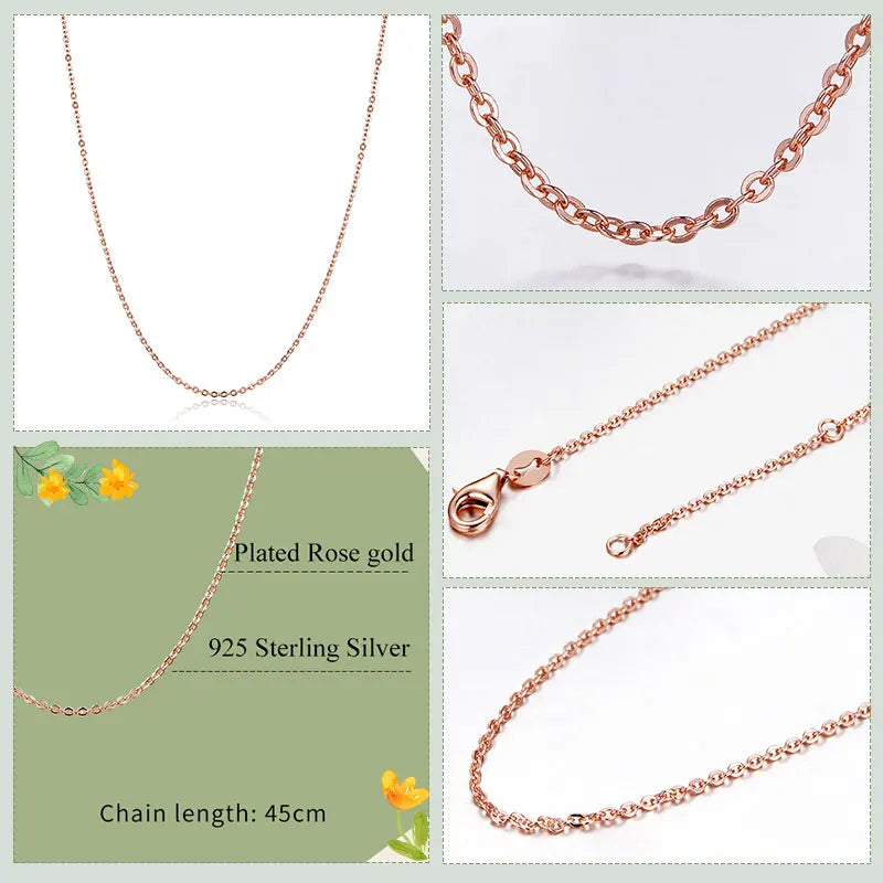 Collar cadena plata 925 by Amour