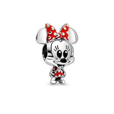 Dije o charm personaje tele o cine en plata ley 925s para pulsera