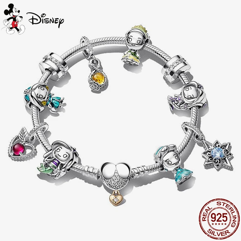 Dijes o charms princesas y personajes en plata 925s