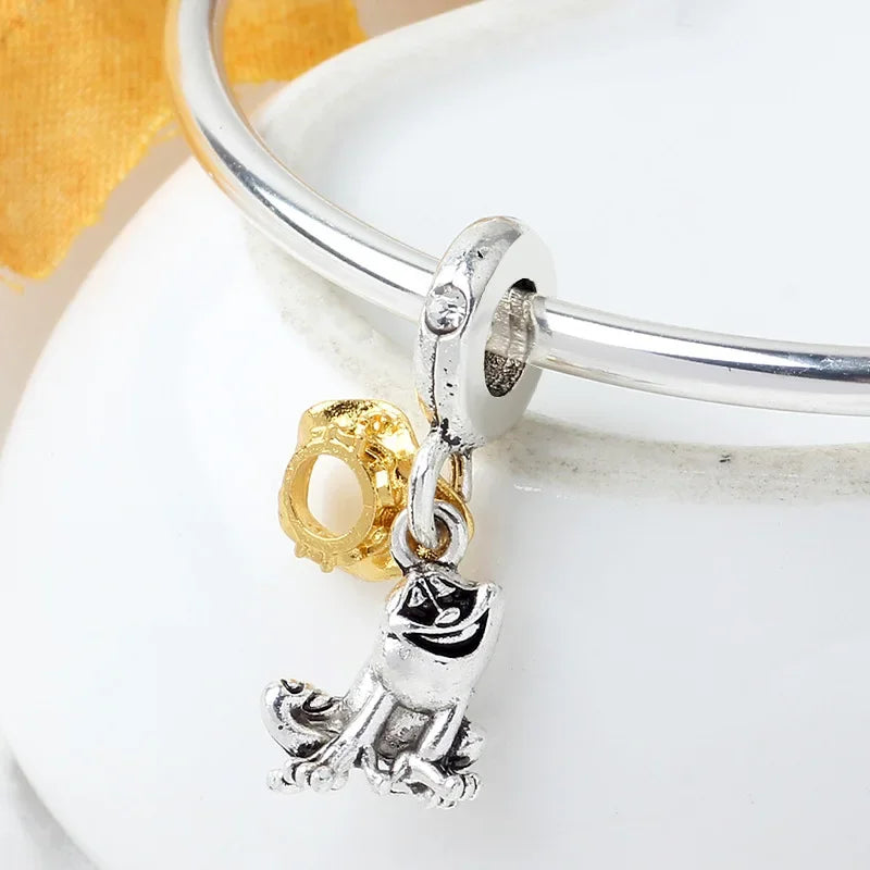 Dije colgante princesas en plata 925 s