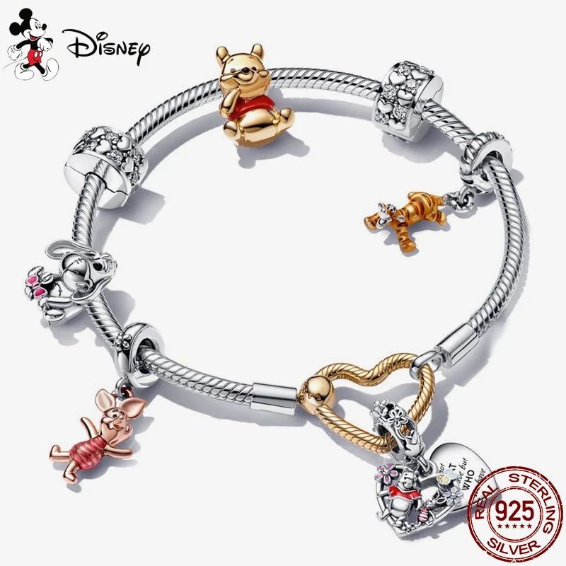Dijes o charms princesas y personajes en plata 925s