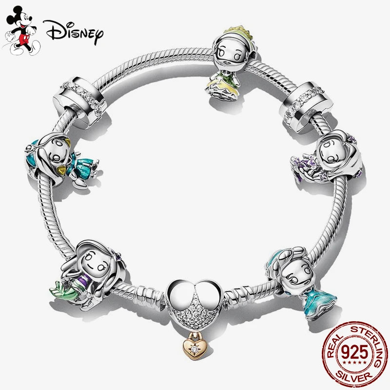 Dijes o charms princesas y personajes en plata 925s