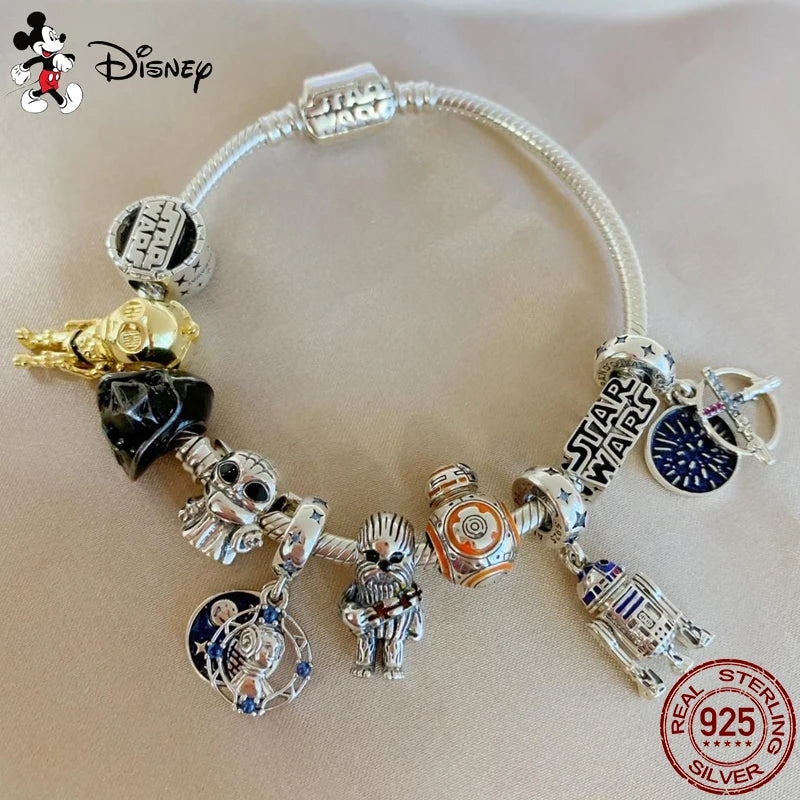 Dijes de figuras de acción en Plata 925s para pulseras