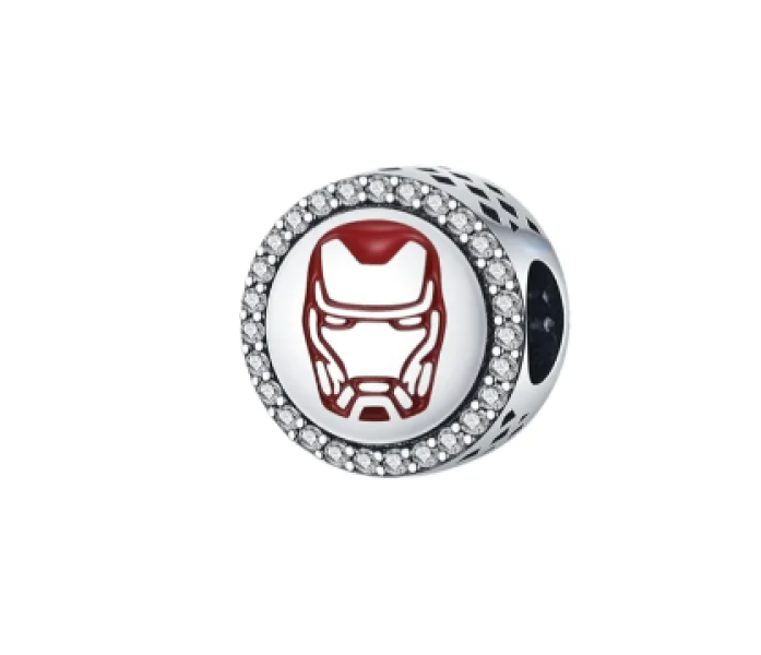 Charm Iron Man en plata 925
