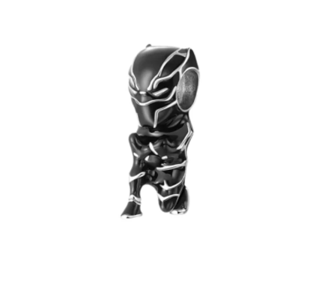 Charm Black Panther o Pantera Negra en plata 925