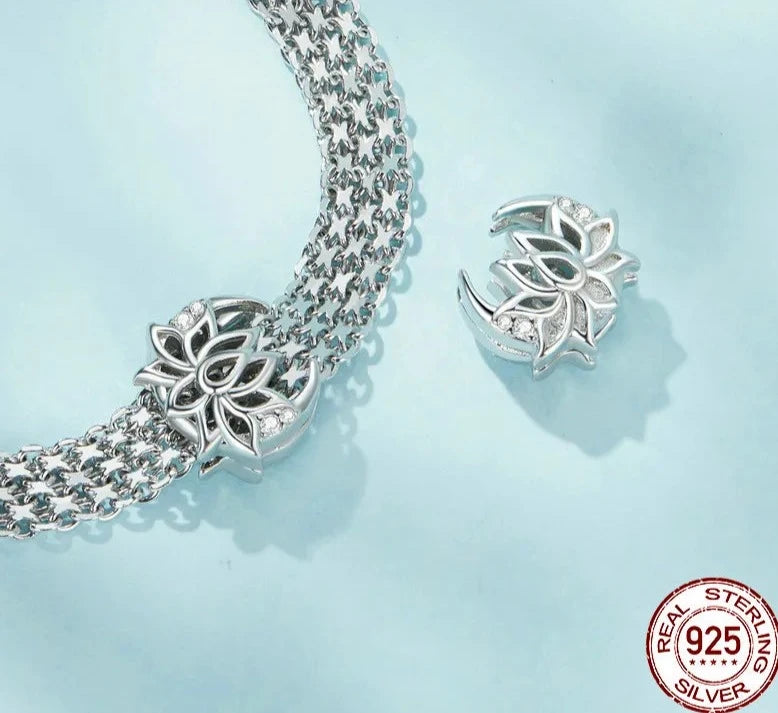 Charms Ojo Turco Circonias y plata 925s by Amour