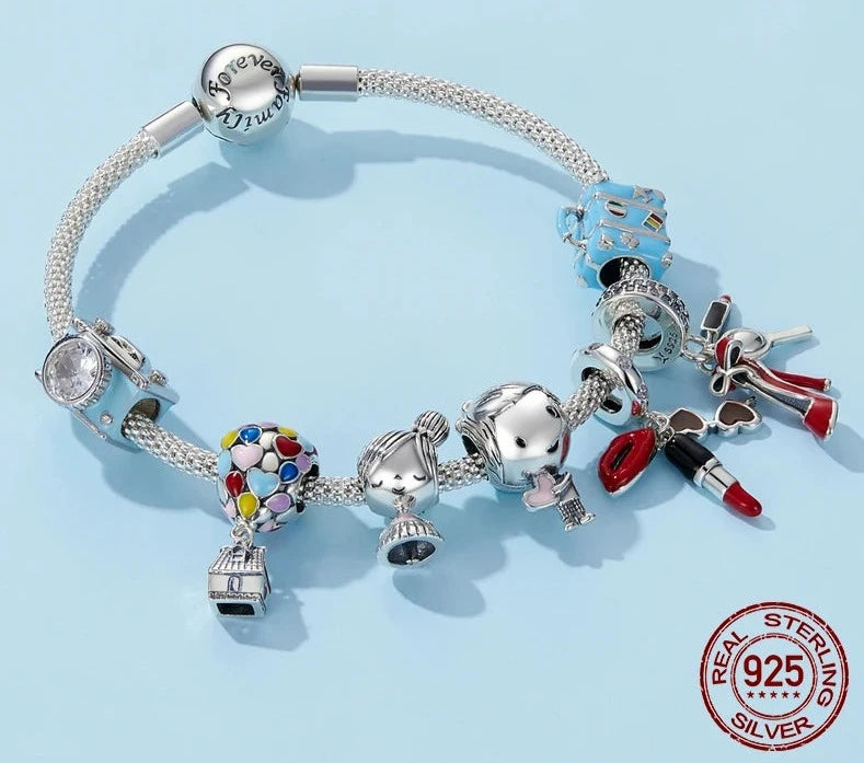 Charms o dije de niño o niña en plata 925s by Amour