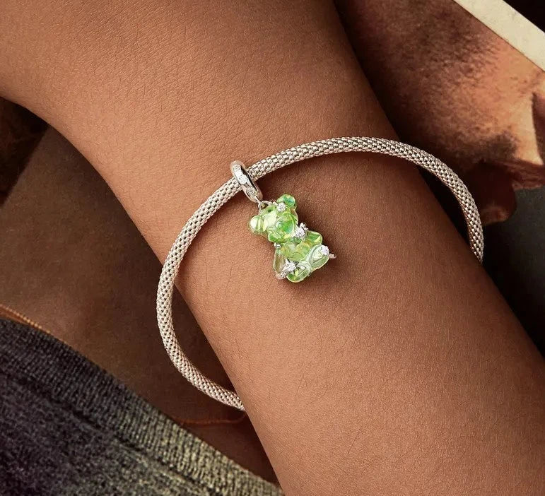 Charm de Oso  en Plata 925s by Amour