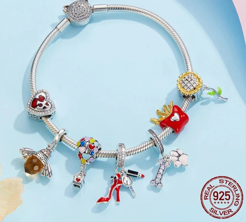 Charms o dije de niño o niña en plata 925s by Amour