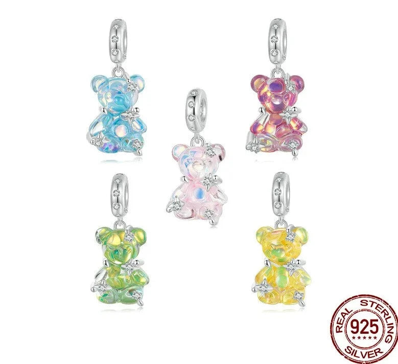 Charm de Oso  en Plata 925s by Amour