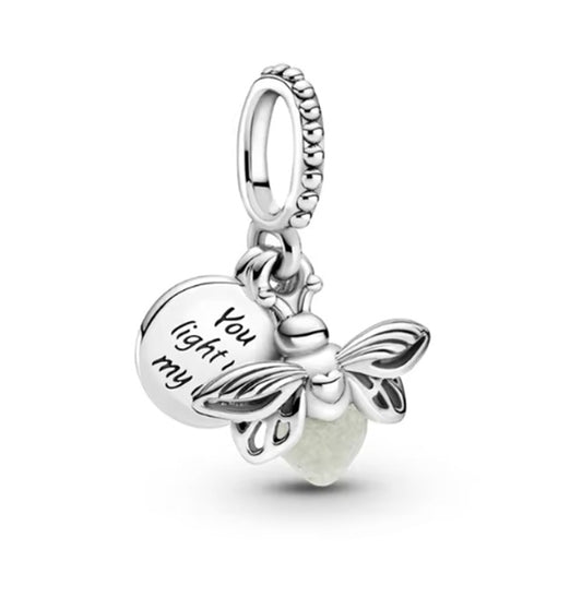 Charm Luciernaga en Plata 925